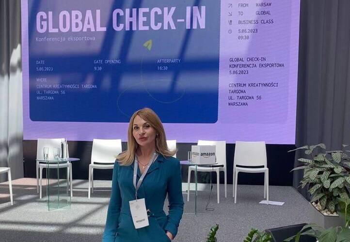 Die offizielle Vertreterin der Ukrainischen Handelskammer in Polen, Anna Vinnychenko, nahm an der Global Check-in Conference teil, die unter der Schirmherrschaft des Finanzministeriums der Republik Po
